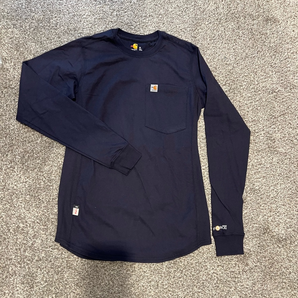 Women's FR Force Cotton Long-Sleeve Crewneck Shirt